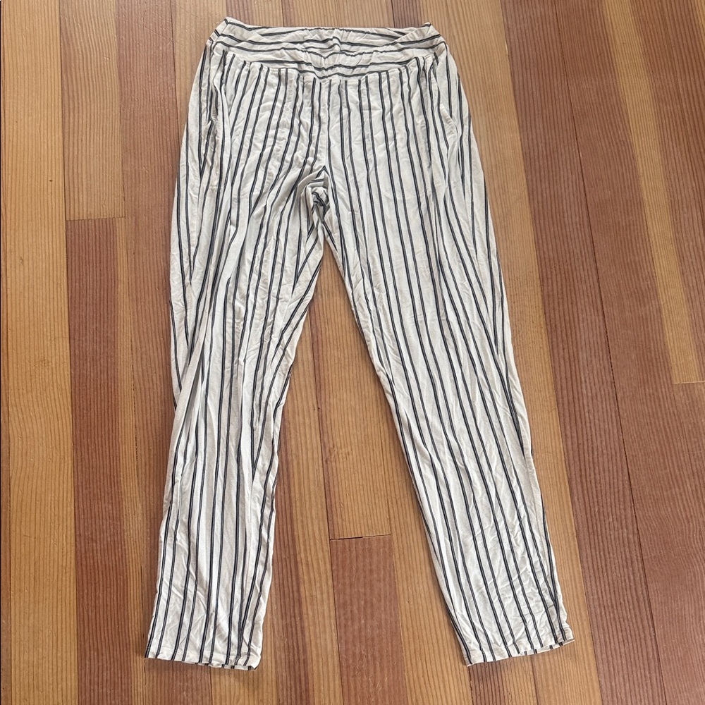 Soma striped pajama pants with pockets